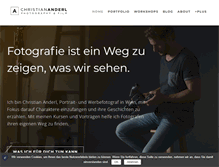 Tablet Screenshot of christiananderl.com